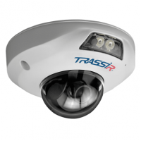 Купольная камера видеонаблюдения с записью для дома Trassir TR-D4111IR1